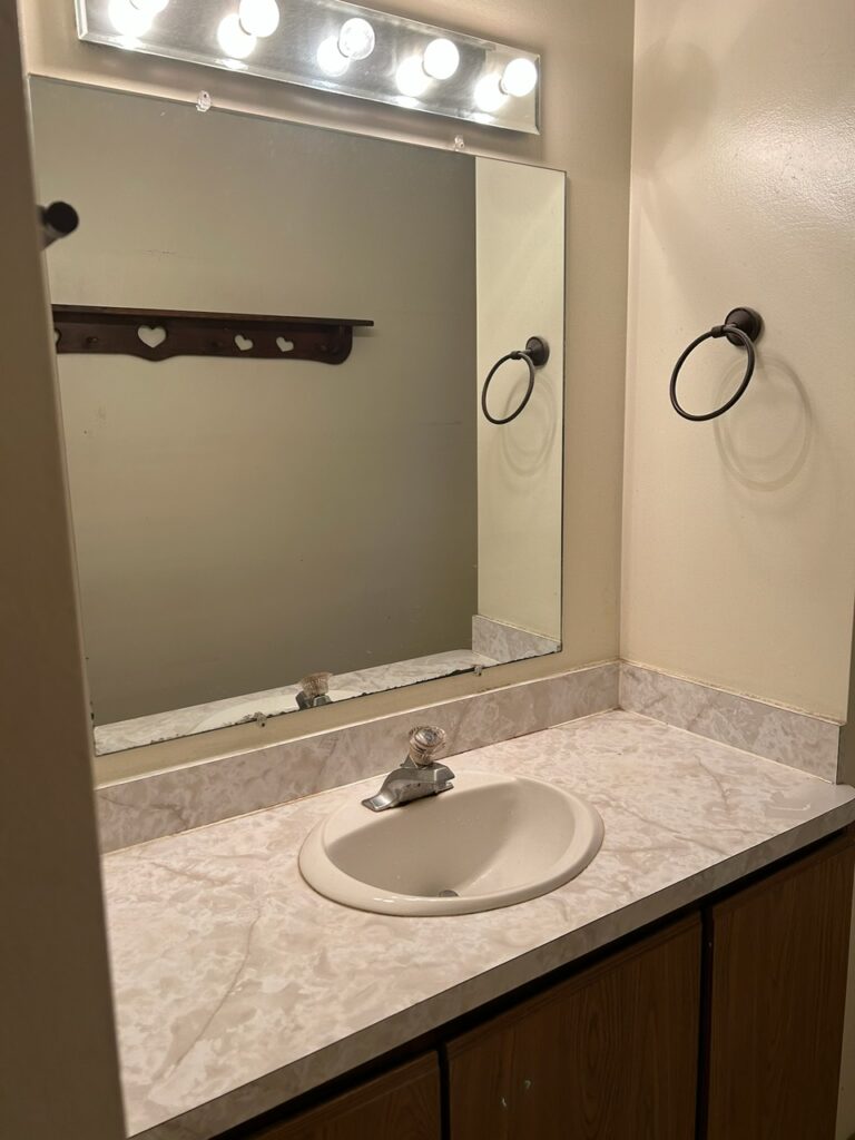 Bathroom remodel before