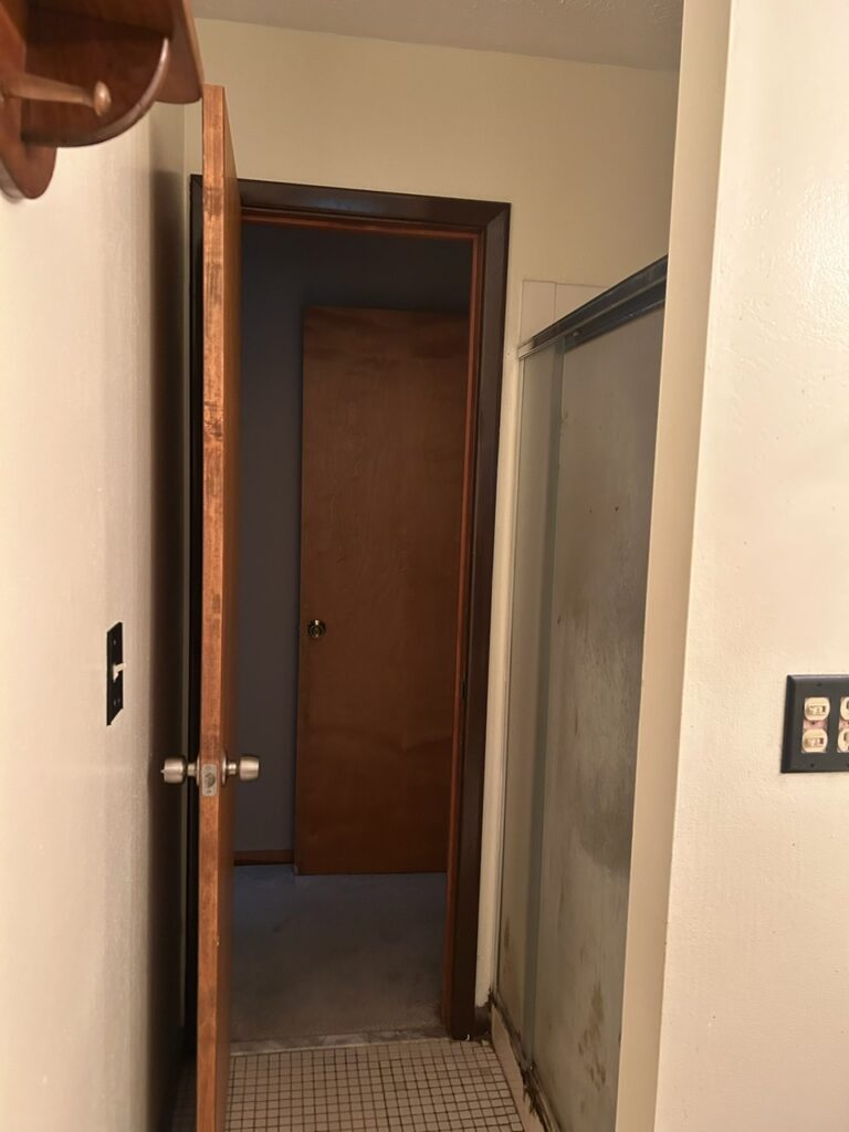 Bathroom remodel before